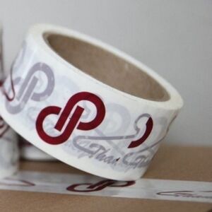 Posh Swag Thank-You Shipping Packaging Tape 1 roll Poshmark Look Hanger Merch